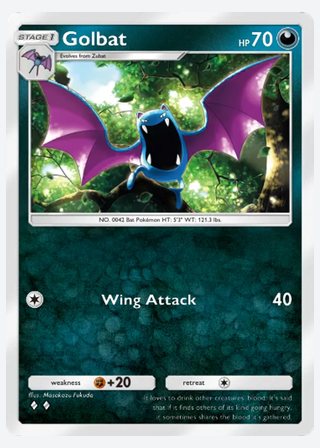 Golbat — catalogusbeeld