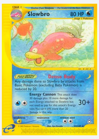 Slowbro — catalogusbeeld