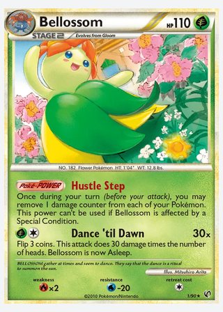 Bellossom — catalogusbeeld