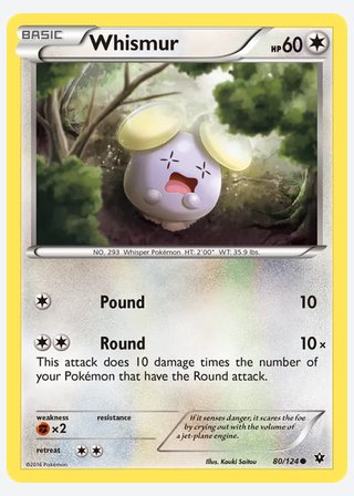 Whismur — catalogusbeeld