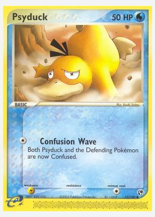Psyduck — catalogusbeeld