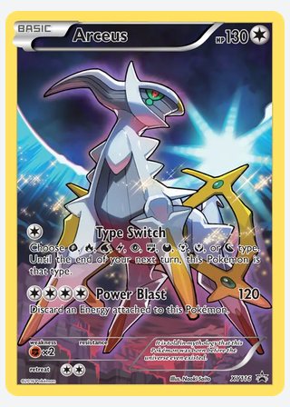 Arceus — catalogusbeeld