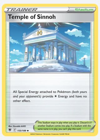 Temple of Sinnoh — catalogusbeeld