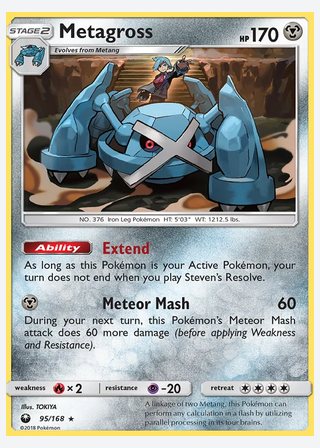 Metagross — catalogusbeeld