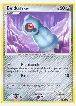 Beldum — catalogusbeeld