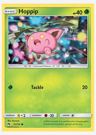 Hoppip — catalogusbeeld