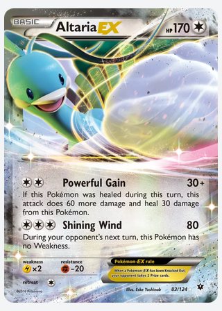 Altaria EX — catalogusbeeld