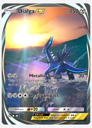 Dialga ex — catalogusbeeld