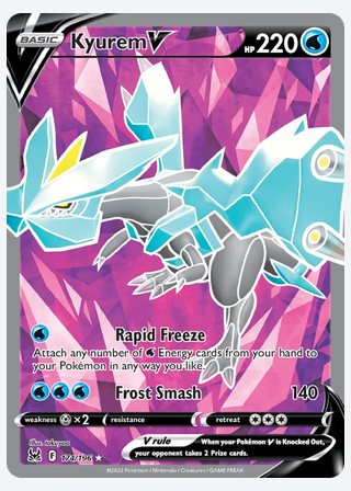 Kyurem V — catalogusbeeld