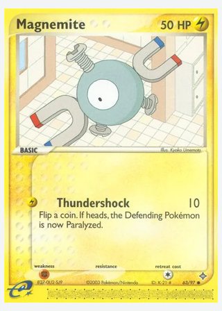 Magnemite — catalogusbeeld