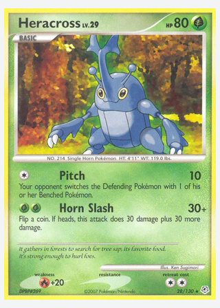 Heracross — catalogusbeeld