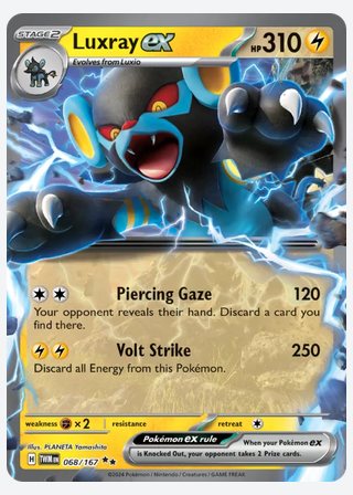 Luxray ex — catalogusbeeld