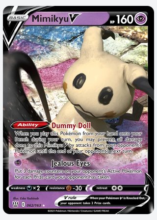 Mimikyu V — catalogusbeeld