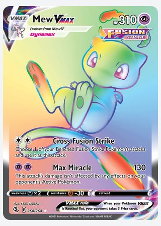 Mew VMAX — catalogusbeeld