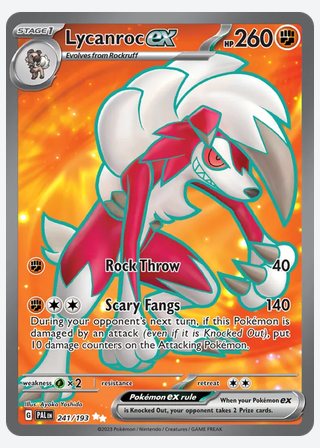 Lycanroc ex — catalogusbeeld
