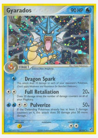 Gyarados — catalogusbeeld