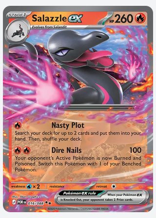 Salazzle ex — catalogusbeeld