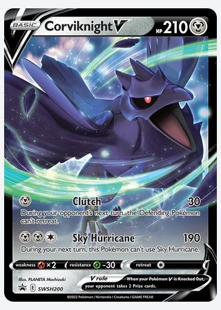 Corviknight V — catalogusbeeld