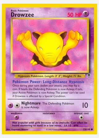 Drowzee — catalogusbeeld