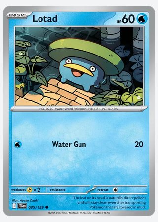 Lotad — catalogusbeeld