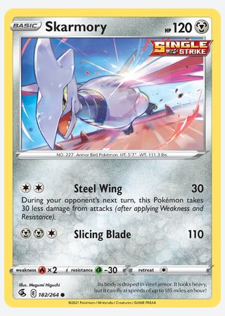 Skarmory — catalogusbeeld