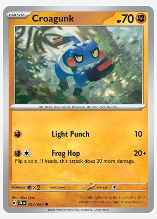 Croagunk — catalogusbeeld