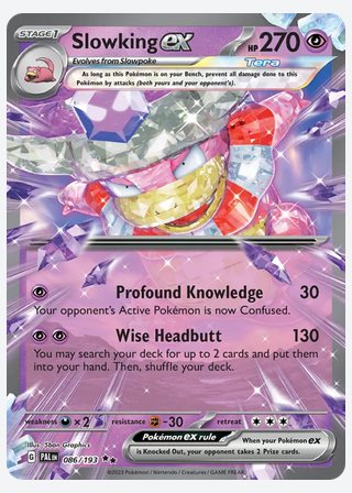 Slowking ex — catalogusbeeld