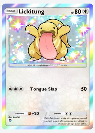 Lickitung — catalogusbeeld