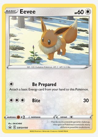 Eevee — catalogusbeeld