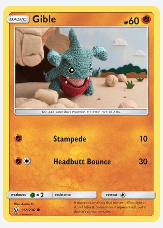 Gible — catalogusbeeld