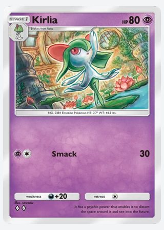 Kirlia — catalogusbeeld