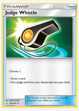 Judge Whistle — catalogusbeeld