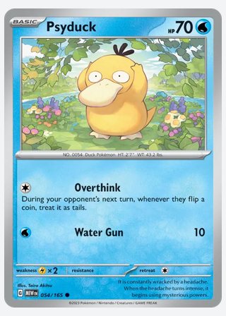 Psyduck — catalogusbeeld