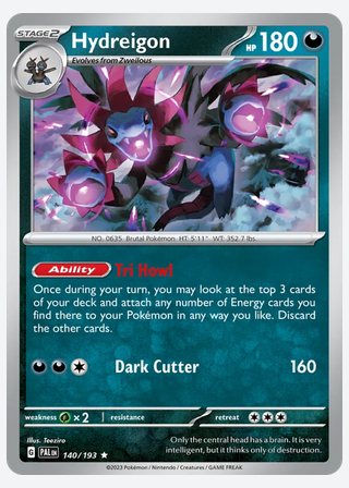 Hydreigon — catalogusbeeld
