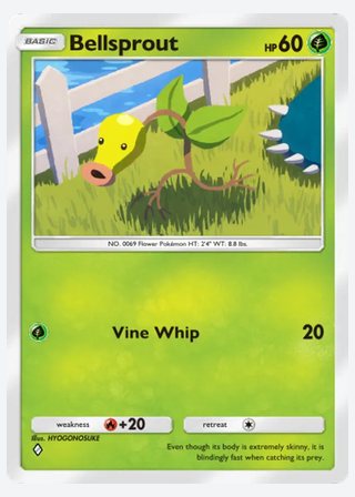 Bellsprout — catalogusbeeld