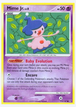 Mime Jr. — catalogusbeeld