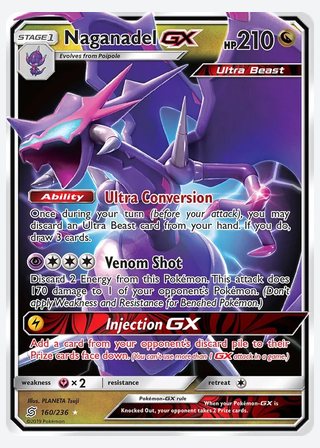 Naganadel GX — catalogusbeeld