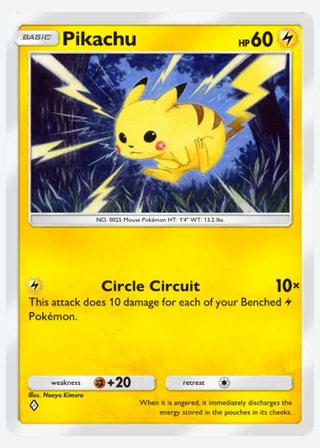 Pikachu — catalogusbeeld