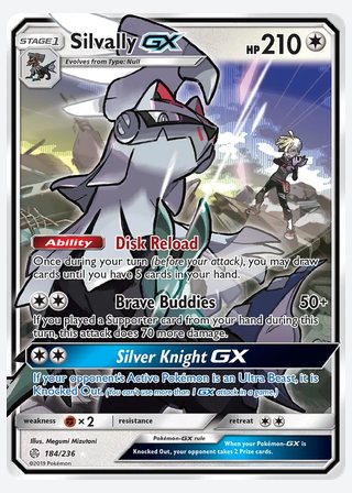 Silvally GX — catalogusbeeld