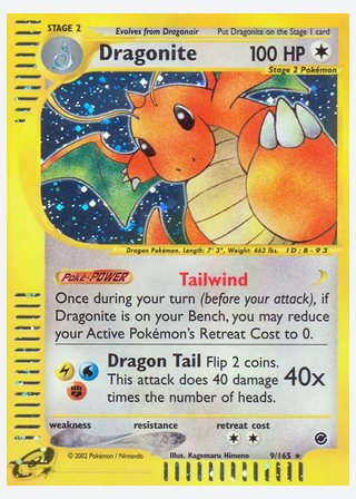 Dragonite — catalogusbeeld