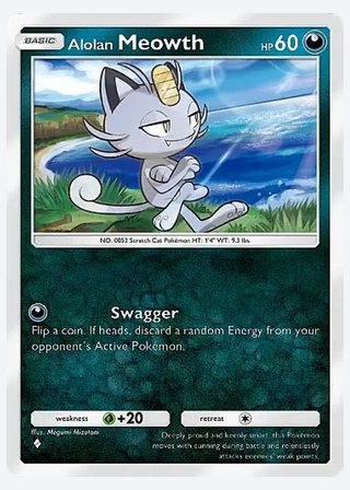 Alolan Meowth — catalogusbeeld