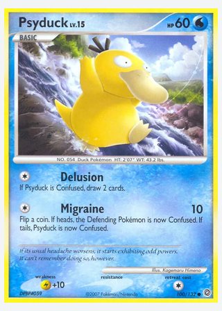 Psyduck — catalogusbeeld