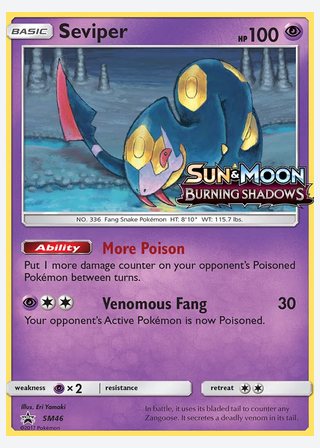 Seviper — catalogusbeeld