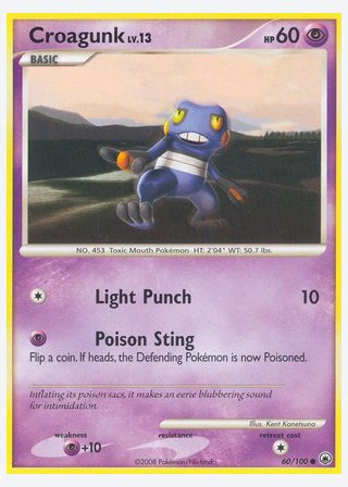 Croagunk — catalogusbeeld