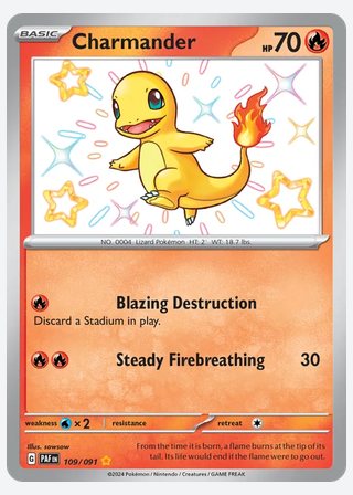 Charmander — catalogusbeeld