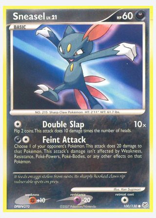 Sneasel — catalogusbeeld