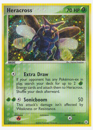 Heracross — catalogusbeeld