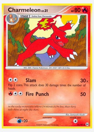 Charmeleon — catalogusbeeld