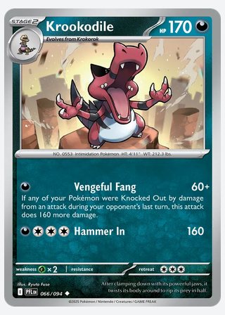 Krookodile — catalogusbeeld