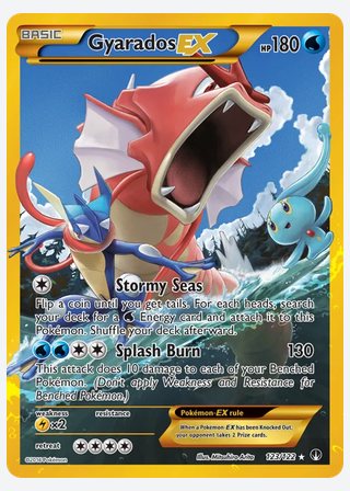 Gyarados EX — catalogusbeeld
